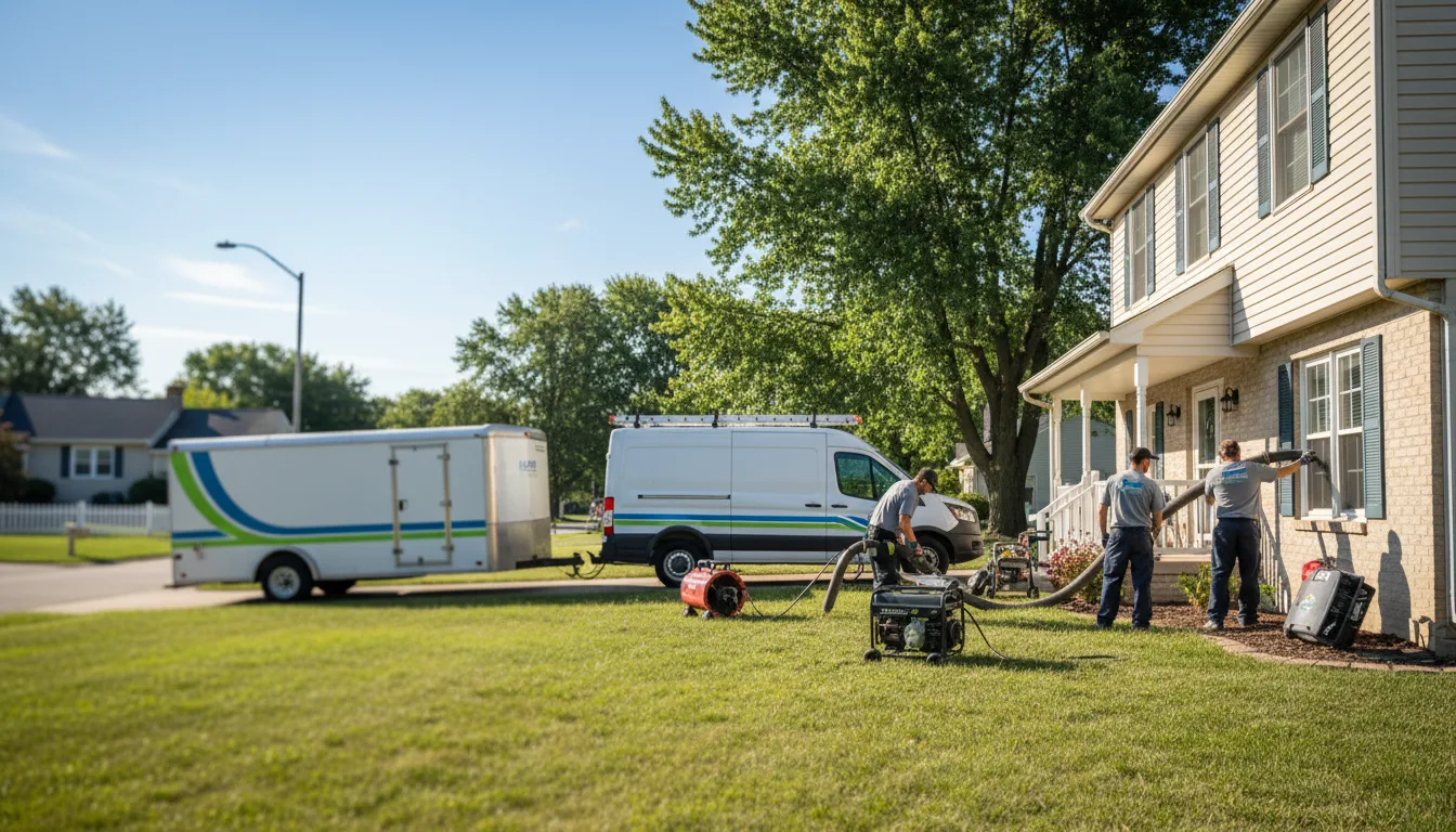 Flooded Basement Restoration And Cleanup With Repair in Champion, MI near me